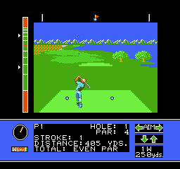 Jack Nicklaus' Greatest 18 Holes of Major Championship Golf (Europe) In game screenshot
